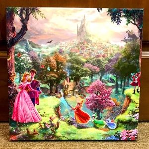 Disney Sleeping Beauty Thomas Kinkade